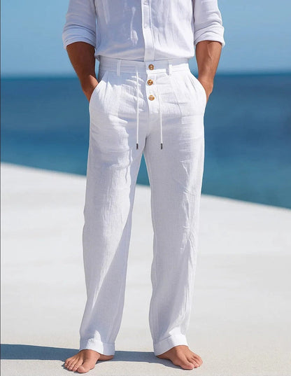 Gérard | Pantalon en lin classique