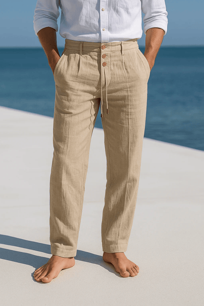 Gérard | Pantalon en lin classique