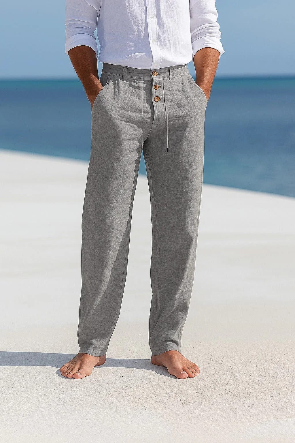 Gérard | Pantalon en lin classique