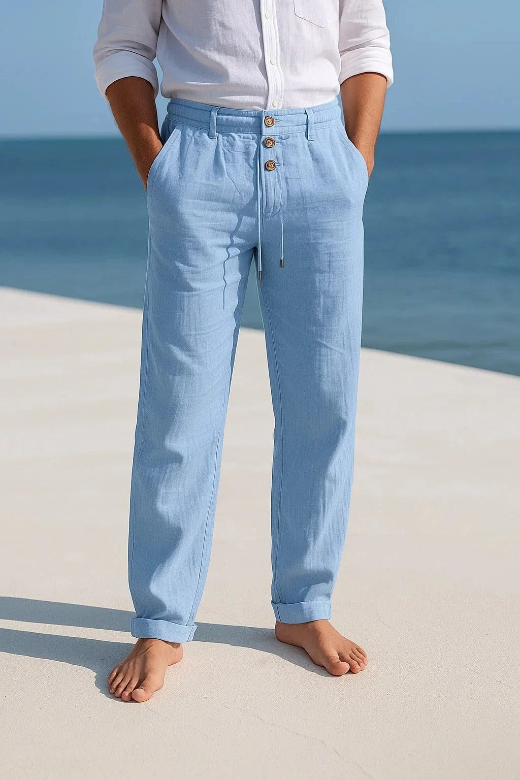 Gérard | Pantalon en lin classique