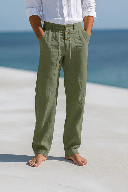 Gérard | Pantalon en lin classique