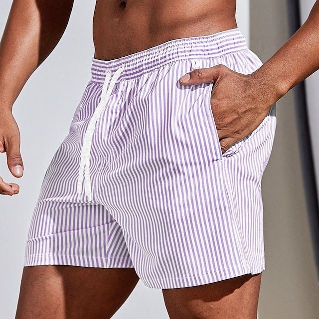 René | Short d'été rayé
