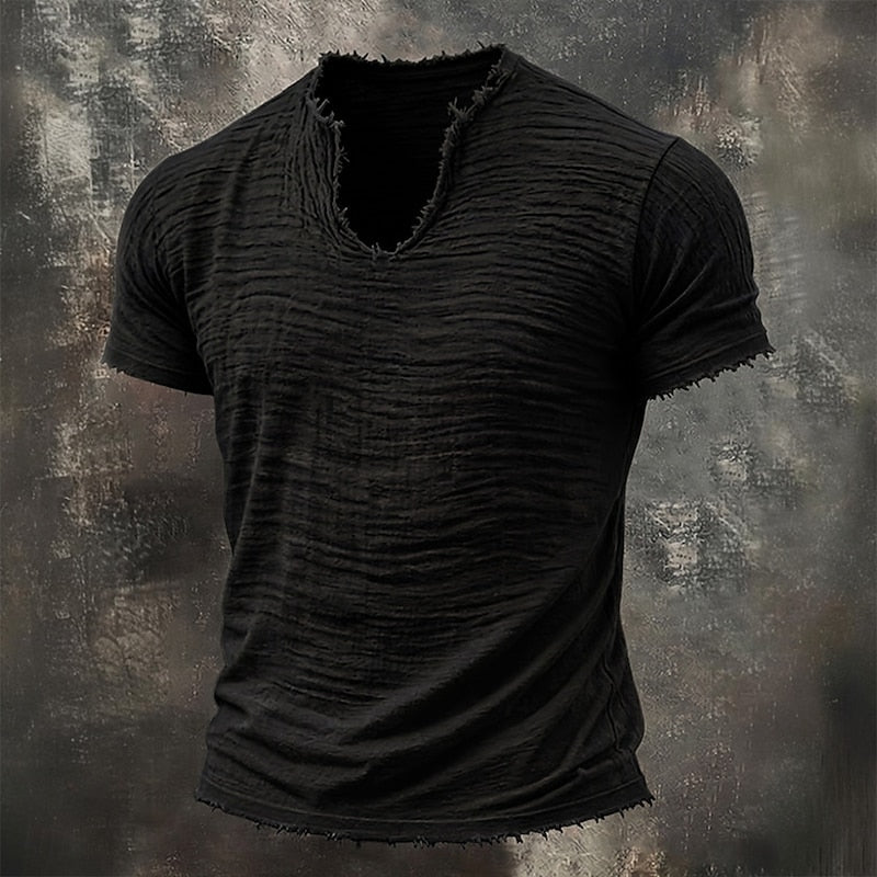 Christian | T-shirt vintage col V