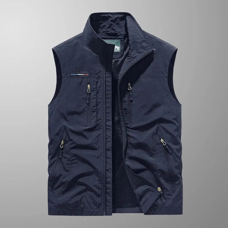 Henry | Gilet cargo respirant à multiples poches