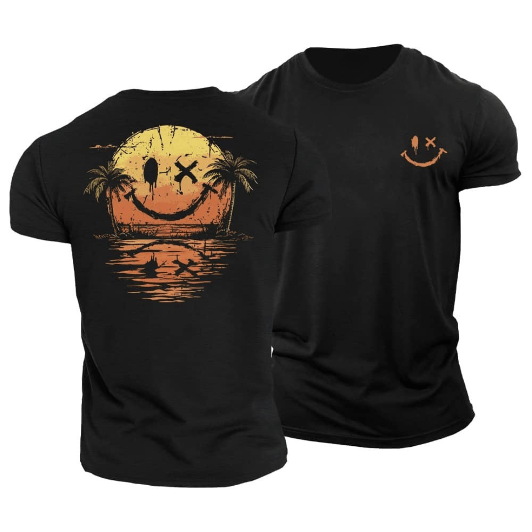 Daniel | T-shirt décontracté imprimé
