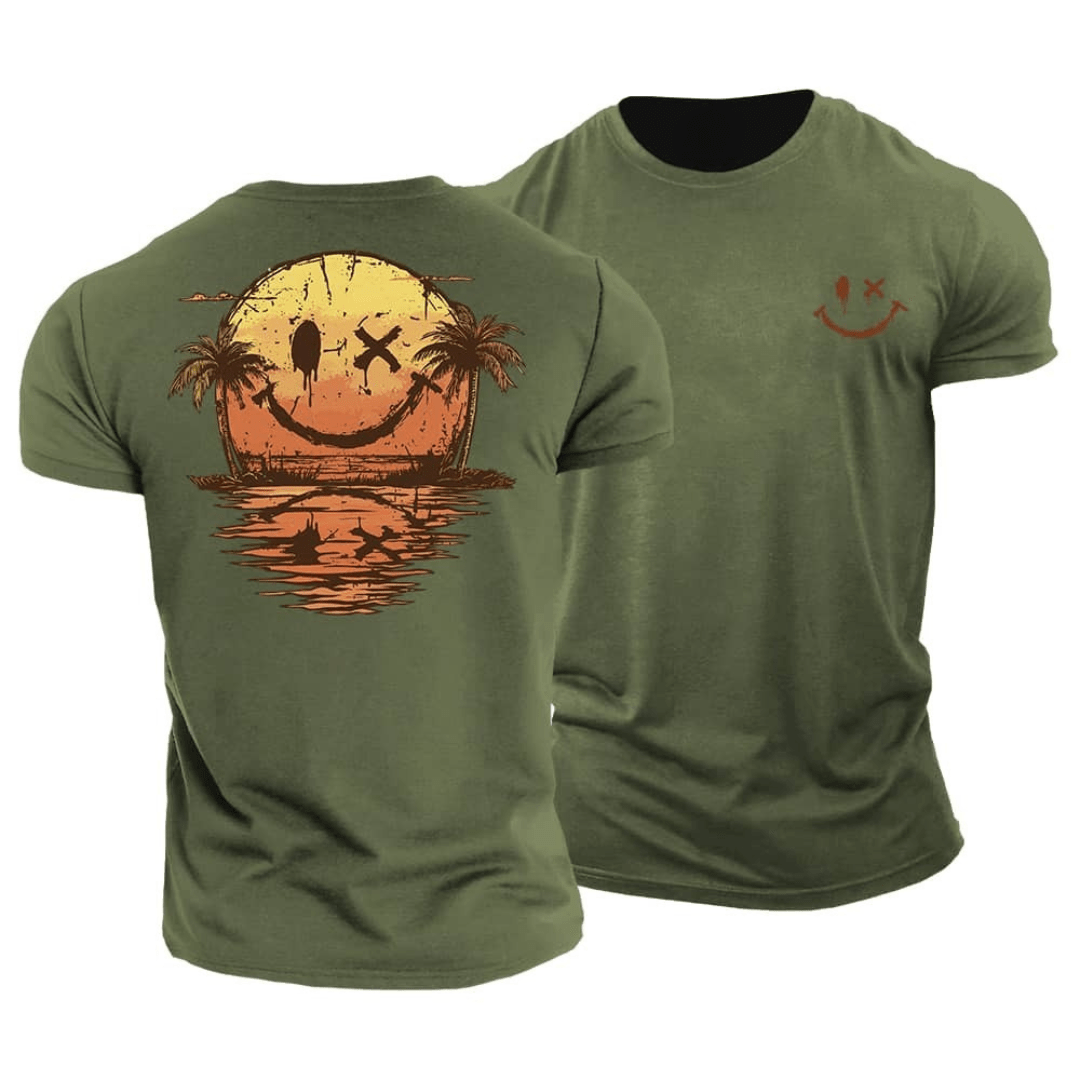Daniel | T-shirt décontracté imprimé