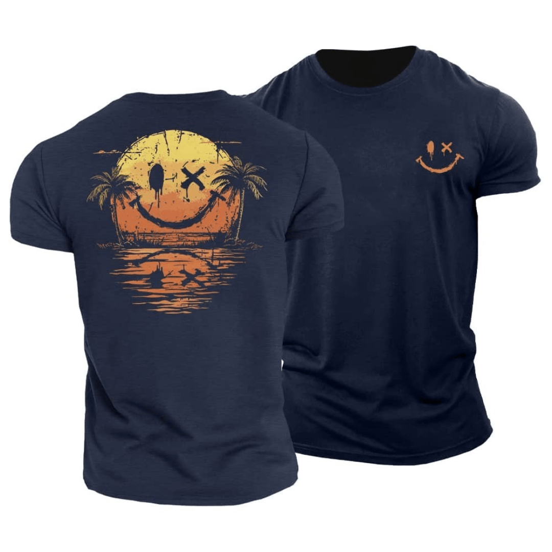 Daniel | T-shirt décontracté imprimé