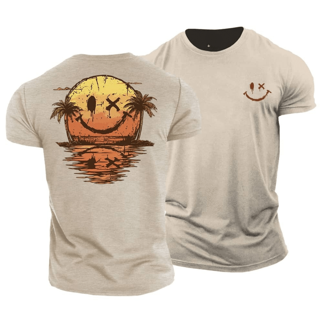 Daniel | T-shirt décontracté imprimé
