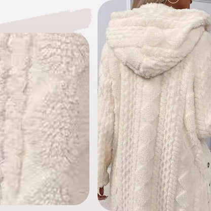 Françoise | Veste chaude à capuche matelassée