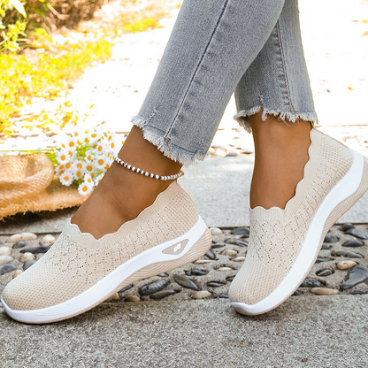 Fabienne | Chaussures de marche confortables en maille respirante