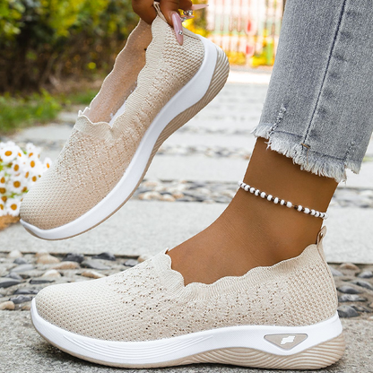 Fabienne | Chaussures de marche confortables en maille respirante