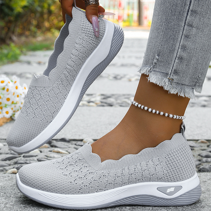 Fabienne | Chaussures de marche confortables en maille respirante