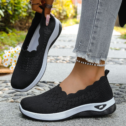 Fabienne | Chaussures de marche confortables en maille respirante