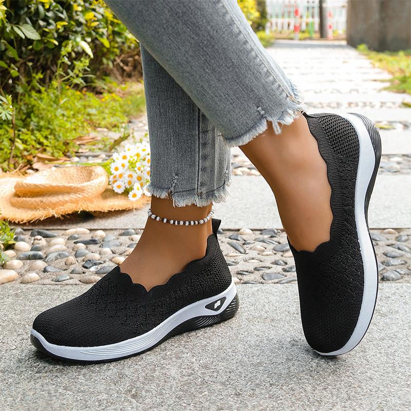 Fabienne | Chaussures de marche confortables en maille respirante