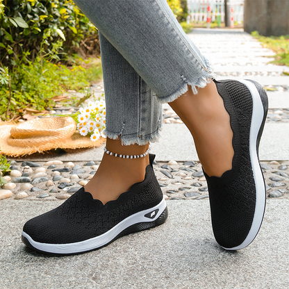 Fabienne | Chaussures de marche confortables en maille respirante