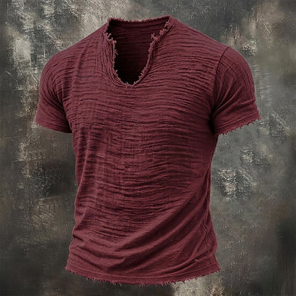 Christian | T-shirt vintage col V
